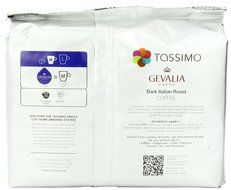 Gevalia Dark Italian Roast, 12-Count T-Discs for Tassimo Coffeemakers(Pack of 3) N3