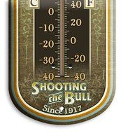 American Expedition Tin Thermometer - Bear's Den Cabin Rentals N30