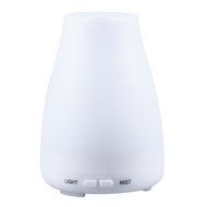Tsonmall Aroma Essential Oil Diffuser 100ml Portable Cool Mist Aroma Humidifier with Changing 7 LED Lights
