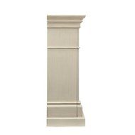 Upton Home Gilbert Modern Ivory Electric Fireplace N6