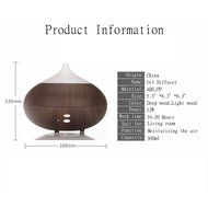 SanSiDo Humidifier Aromatherapy Essential Oil Diffuser 300ml Cool Mist Humidifier Ultrasonic Essential Oil Diffuser... N2
