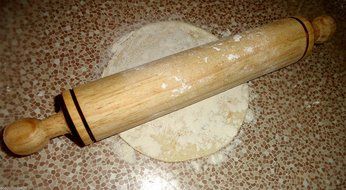 New 14 Inch Wooden Dough Rolling Pin Rodillo De Madera Tortilla Flat Bread #pin 14 inch N2