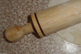 New 14 Inch Wooden Dough Rolling Pin Rodillo De Madera Tortilla Flat Bread #pin 14 inch N3