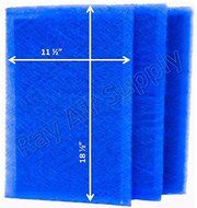 Dynamic Air Cleaner Replacement Filter Pads 13x21 Refills (3 Pack) N2