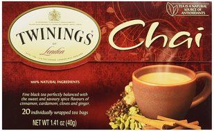 Twinings Tea Chai Tea, 20 ct N6