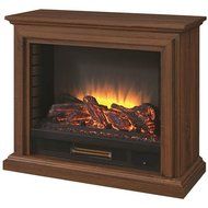 Electric Fireplace Oak Wood Finish - 400 sq. ft - BTU: 4600