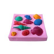 Goliton? Lovely shell silicone mold,Fondant Cake Decorating Tools,Silicone Soap Mold,Silicone Cake Mold N2