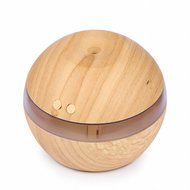 Powstro USB Ultrasonic Humidifier, 300ml Quiet Aroma Fragrance Diffuser Machine Nebulizer Spa with Blue LED Light... N5