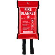 Fire Extinguisher &amp; Fire Blanket : A2Z Fire 1kg Powder Fire Extinguisher For Home, Kitchen, Car, Caravans &amp; Boats...