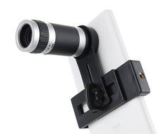 3 In 1 Universal Phone Camera Lens Kit with 0.4X Super Wide Angle Lens, 180 Degree Fish Eye Lens and 10X Macro... N47