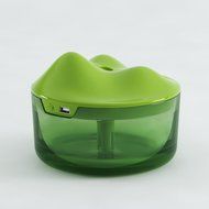 DZT1968 Ultrasonic Home Aroma Humidifier Air Diffuser Mist Purifier Lonizer Atomizer (green)