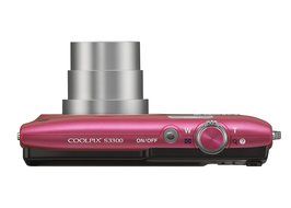 Nikon COOLPIX S3300 16 MP Digital Camera with 6x Zoom NIKKOR Glass Lens and 2.7-inch LCD (Black) N12