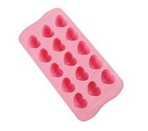 Heart-shape Silicone Ice Chocolate Cake Jelly Candy Mold Mini Tray Pan Cube