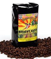 Bright Eyed Medium Dark Roast Coffee, from Nectar of Life. Whole Bean Coffee. Full Body. Thick &amp; Rich. Central... N7