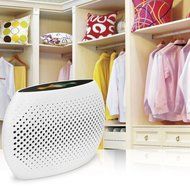 Hommii Renewable Mini Dehumidifer Electric Portable Moisture Absorber White for Absorbing Moisture in Small Room