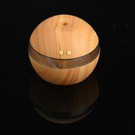 AutumnFall Air Aroma Essential Oil Diffuser LED Ultrasonic Aroma Aromatherapy Humidifier (Khaki) N7