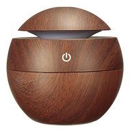 Skycoolwin Wood Grain Ultrasonic Humidifier 150ml Aromatherapy Essential Oil Diffuser Perfect Gift N4