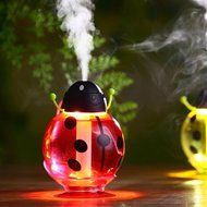Kemilove Beatles Home Aroma LED Humidifier Air Diffuser Purifier Atomizer (red) N3