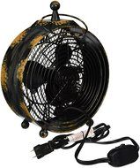 Deco Breeze DBF0125 Figurine Antique Clock Fan