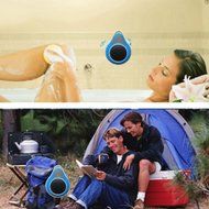 Bluetooth Speaker, Waterproof Wireless Bluetooth Shower Speaker Outdoor Portable 3.0 Mini Speaker with Carabiner... N5