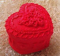 Design 253 Love Heart Shaped 3D Silicone Fondant Mold, Cake Decoration Tool, Food Grade Material N6