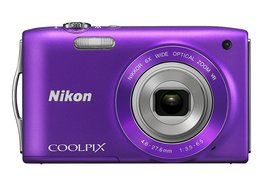 Nikon COOLPIX S3300 16 MP Digital Camera with 6x Zoom NIKKOR Glass Lens and 2.7-inch LCD (Black) N18