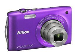 Nikon COOLPIX S3300 16 MP Digital Camera with 6x Zoom NIKKOR Glass Lens and 2.7-inch LCD (Black) N19
