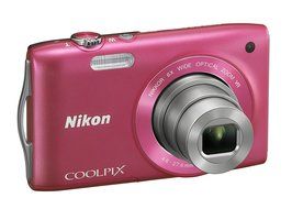 Nikon COOLPIX S3300 16 MP Digital Camera with 6x Zoom NIKKOR Glass Lens and 2.7-inch LCD (Black) N21