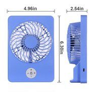 Momoday&reg; Electric Personal Fan Mini Air Conditioner Portable fan Rechargeable Fan 3 Speeds Desktop Summer Cooler... N2