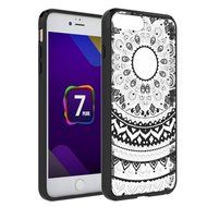 iPhone 7 Plus [5.5&#039;&#039;] Case, JIAMY Mint Mandala Totem Series Hybrid Protective Case with Soft TPU Bumper + Hard... N2