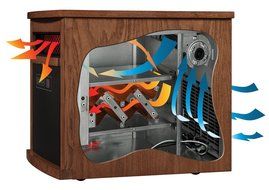 Duraflame 9HM8101-O142 Portable Electric Infrared Quartz Heater, Oak N5