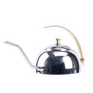 YaeKoo 600ML Stainless Steel Coffee Drip Kettle,Gooseneck Stainless Steel Drip Pot for Coffee &amp; Tea N5