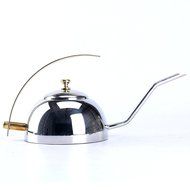 YaeKoo 600ML Stainless Steel Coffee Drip Kettle,Gooseneck Stainless Steel Drip Pot for Coffee &amp; Tea N8