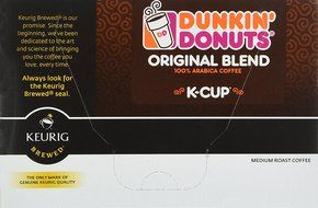 Dunkin Donuts K-Cups Original Flavor - Box of 12 Kcups for use in Keurig Coffee Brewers 5.1oz N3