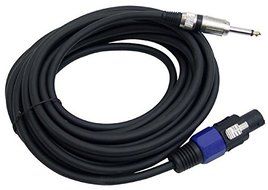 PYLE-PRO PPSJ30 - 30ft. 12 Gauge Professional Speaker Cable Speakon to 1/4'' N2