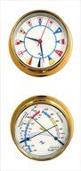 White Dial 5.75 Cabin Gift Set presented in a Leather Finish Felt Lined Gift Box with Clock and Comfort Meter N4