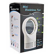 Tinksky No Blade Fan Electric Fan Air Fan Stand Fan without Blade in White N3