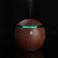 Skycoolwin Wood Grain Ultrasonic Humidifier 150ml Aromatherapy Essential Oil Diffuser Perfect Gift N5