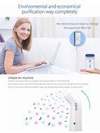 Ozone Air Purifier, Bon Tech Super Quiet Mini Ozone Ionizer Air Purifier for Smokers, Refrigerator, Car, Bathroom... N8