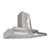 KOBE Range Hoods IS2342SQB-DC59-1 6-Speed 720 CFM Premium Island Range Hood Fits Ceiling Heights Of 9-11', 42" N2