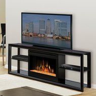 Dimplex Novara Black Entertainment Center Electric Fireplace N3