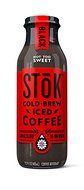 SToK Cold Brew Iced Coffee, Black, 13.7 oz/12 Pack