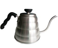 SMKF Pour Over Kettle for Coffee and Tea, Works on Regular and Induction Stoves, 40 oz, Stainless Steel N4