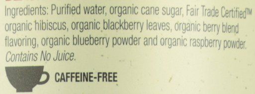 Honest Tea Organic Iced Tea, Black Forest Berry, 16 oz N8