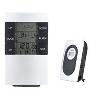 Hense Digital Indoor Humidity Mitor Hygrometer Thermomoter Monitor Weather Station with LCD Display Alarm Clock... N3
