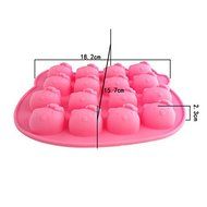 Silicone Cake Mold 16 Hole Cake Mold Mini Cat Chocolate Moulds