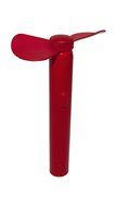 Kikkerland Super Mini Fan - Red N2