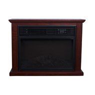 Walcut 1500W 5118BTU Embedded Insert Quartz Infrared 3D Flame Electric Fireplace Heater 3 Color Flame Remote Control
