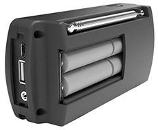 Ambient Weather WR-77 Compact Emergency Radio with AM/FM/Weather Band, Flashlight, 5,000 mAh Smart Phone Charger N3