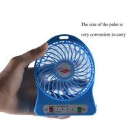 HOOYEE 4-Inch 3 Speeds Portable Mini Personal Battery Operated Fan Rechargeable Handheld Desktop Usb Fan with... N2